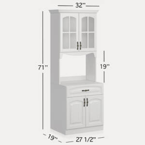 Kitchen Storage Cabinet White Kitchen Pantry